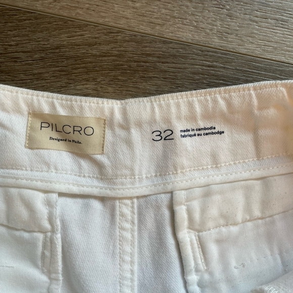 SOLDThe McKinley Regenerative Cotton Corset Wide-Leg Pants by Pilcro - Picture 6 of 7